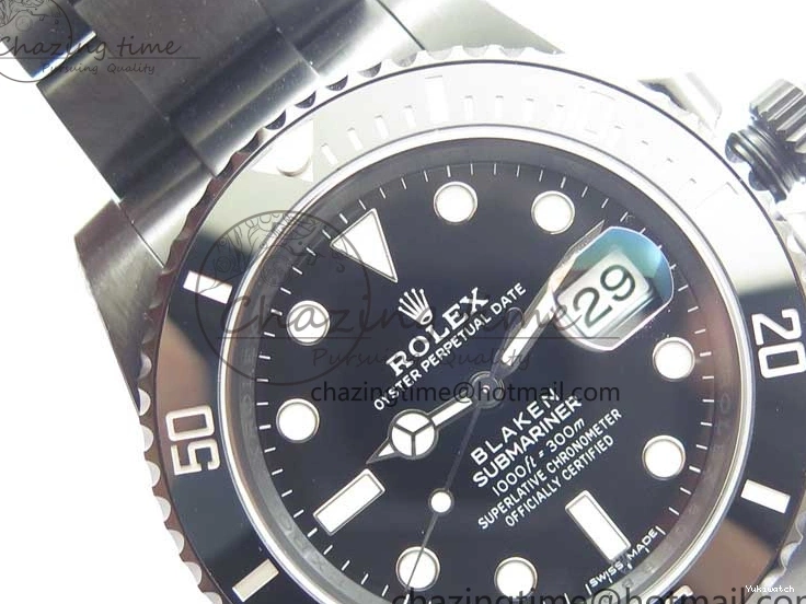 Steel V6F VS3135 1:1 V2 904L DLC Edition Submariner Black 116610 Blacken Best 0519